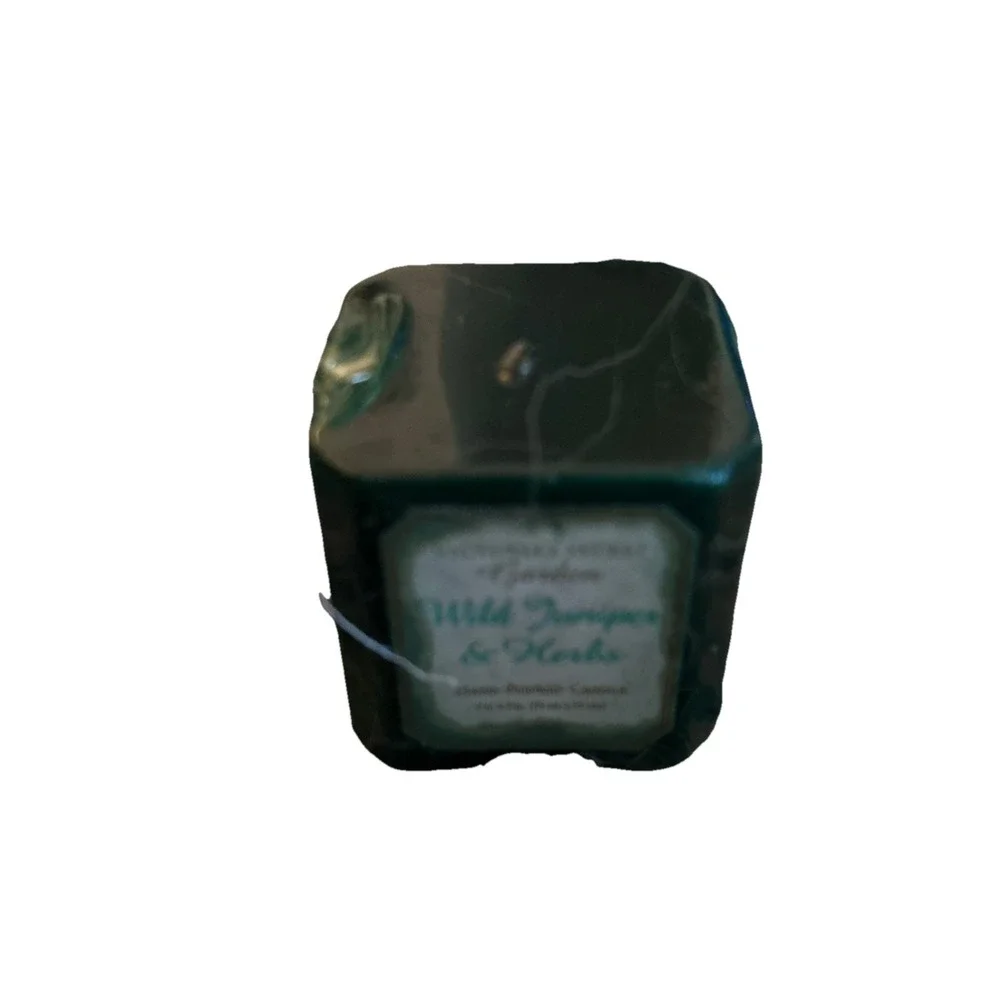 RARE VTG NOS VICTORIA'S SECRET‎ WILD JUNIPER & HERBS SCENTED HAND POURED CANDLE - Picture 4 of 5